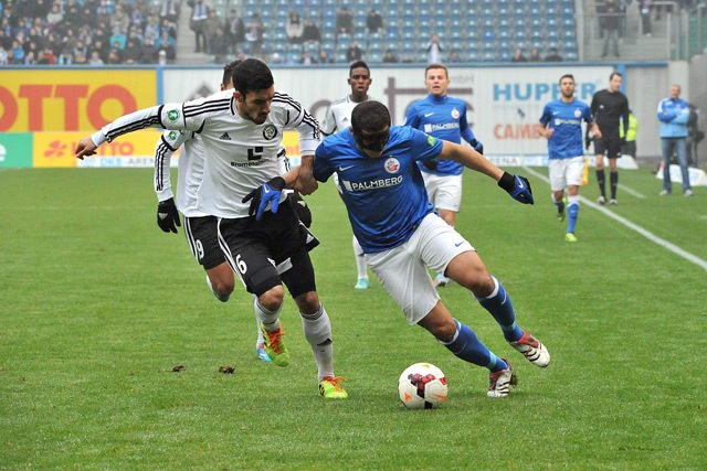 Hansa Rostock besiegt die SV Elversberg mit 1:0