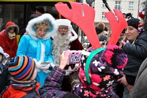 Weihnachtsmann-Fan