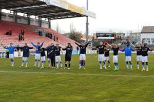 Hansa Rostock fährt gegen Unterhaching den ersten Sieg des Jahres ein - Ken Leemans feierte nach über neun Monaten Verletzungspause sein Drittliga-Comeback