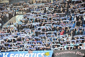 Hansa-Fans beim Heimspiel gegen die Stuttgarter Kickers