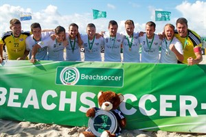 Beach Soccer Team Chemnitz - Sieger des Beachsoccer Cup in Warnemünde