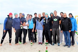 Siegerehrung beim Inchez-Cup in Warnemünde