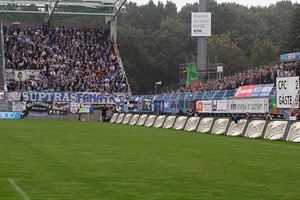 Hansa-Fans beim Gastspiel gegen den Chemnitzer FC