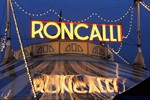 Circus Roncalli gastiert im Stadthafen Rostock