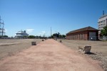 Die Promenade schließt einen Bogen zum Parkplatz.