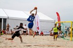 Rostocker Teams beim Beachhandball 2015 in Warnemünde vorn