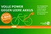 Alte Batterien abgeben, neues E-Bike gewinnen