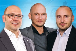 Der neue Vorstand des F.C. Hansa Rostock: Christian Hüneburg, Markus Kompp und Robert Marien (v.l.n.r.)