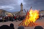 Osterfeuer 2016 in Rostock und Warnemünde