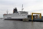 „Prins Joachim“ im Seehafen Rostock (Foto: Archiv)