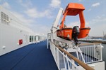 Scandlines-Fähre „Berlin“ - Rettungsboot