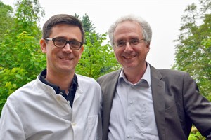 Der ärztliche und der psychologische Leiter des Zentrums: Dr. Tim Jürgens und Prof. Dr. Peter Kropp (Foto: Unimedizin Rostock)