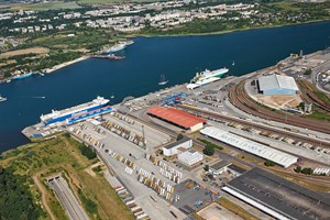 Seehafen Rostock: Starkes Wachstum im Kombinierten Verkehr (Foto: Rostock Port/Nordlicht)