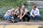 Seehund-Taufe im Zoo Rostock