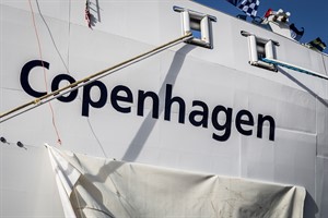 Scandlines-Hybridfähre auf den Namen „Copenhagen“ getauft (Foto: Claus Lillevang)