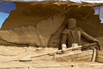 Sandskulpturen bei Karls an Pier 7 in Warnemünde