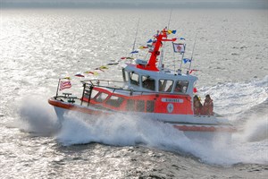 Seenotrettungsboot NIMANOA der Deutschen Gesellschaft zur Rettung Schiffbrüchiger in Warnemünde getauft (Foto: DGzRS – Die Seenotretter)