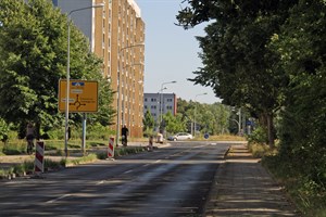 Ostseeallee in Lütten Klein wird zur Baustelle