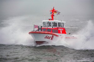 Das 10,1-Meter-Seenotrettungsboot FRITZ THIEME ist seit wenigen Monaten von Wangerooge aus im Einsatz. Von diesem bewährten Bootstyp haben die Seenotretter ebenfalls zwei weitere Rettungseinheiten bestellt (Foto: DGzRS Die Seenotretter, Martin Stoever)