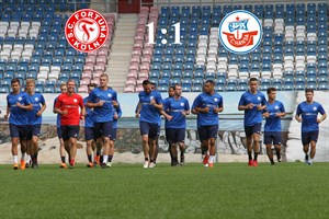 Hansa Rostock und Fortuna Köln trennen sich 1:1 (Foto: Archiv)