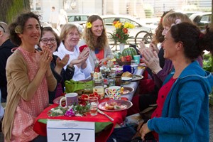 Der schönste Tisch beim Bürgerbrunch 2019