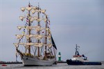 Hanse Sail 2019: Open-Ship auf Segelschulschiffen