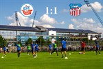 Hansa Rostock und Zwickau trennen sich 1:1