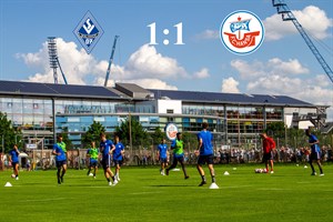 Hansa Rostock und Waldhof Mannheim trennen sich 1:1 (Foto: Archiv)