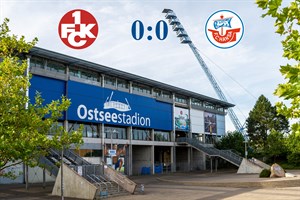 Hansa Rostock und Kaiserslautern trennen sich torlos (Symbolfoto: Archiv)