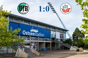 Hansa Rostock unterliegt Lübeck mit 0:1 (Symbolfoto: Archiv)