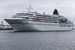 ZDF-Traumschiff „Amadea“ in Warnemünde zu Gast