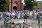 Neptun-Brunnen in Warnemünde eingeweiht